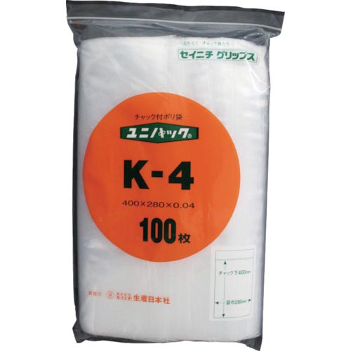 セイニチ　「ユニパック」　Ｋ－４　４００×２８０×画像