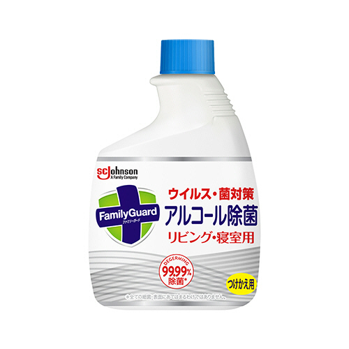 ﾌｧﾐﾘｰｶﾞｰﾄﾞ ｱﾙｺｰﾙ除菌ﾘﾋﾞﾝｸﾞ･寝室用 つけかえ用 400ml 1個画像
