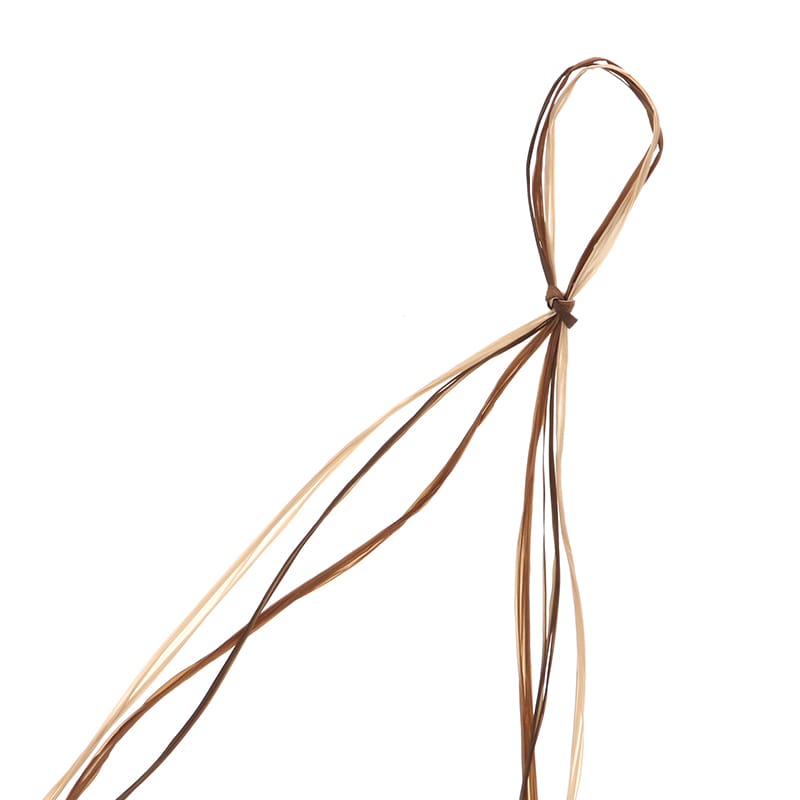 レーヨンラフィア　３×３０　ナチュラルブラウン画像