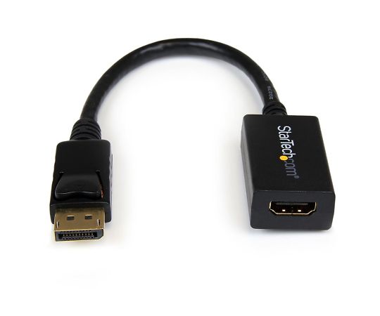 DisplayPort - HDMI 変換アダプタ/DP 1.2 - HDMI ビデオ変換/1080p/ディスプレイポート - HDMI 映像コンバータ/DP - HDMI パッシブアダプタ/ラッチつきDPコネクタ画像