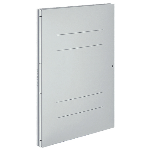 ｶﾞﾊﾞｯﾄﾌｧｲﾙ(ﾂｲﾝ)(活用ﾀｲﾌﾟ･紙製)A4ﾀﾃ 背幅19-119mm ｸﾞﾚｰ 1ｾｯﾄ(10冊)画像