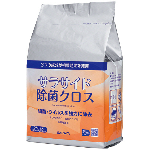 ｻﾗｻｲﾄﾞ除菌ｸﾛｽ 詰替用 1ﾊﾟｯｸ(250枚)画像