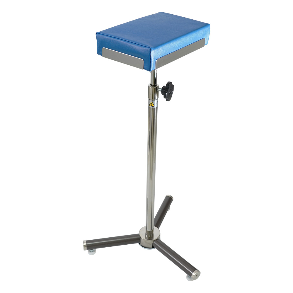 ステンレス注射台 茶 スポンジ入