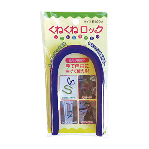 くねくねﾛｯｸ ﾊﾟｰﾌﾟﾙ 1本画像