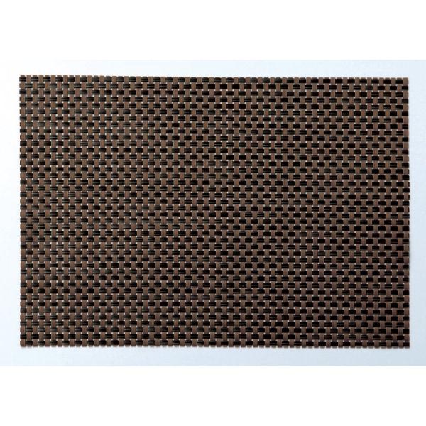 洋食卓上用品 ブランナーマット ブラウンアンドダークブラウンチェック PM-104 トーダイ画像