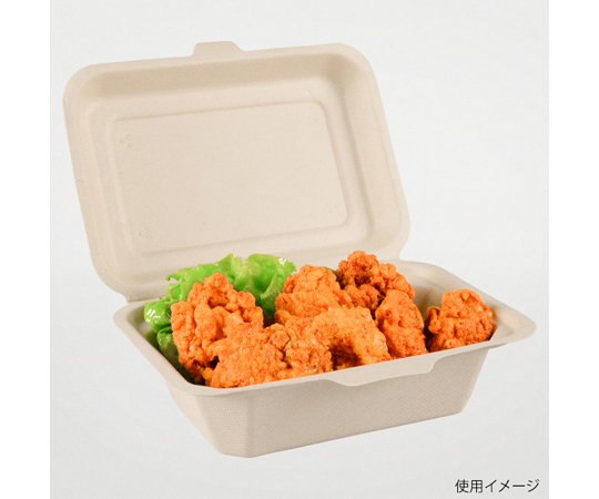 弁当容器 BBランチ BOX 180-130 5枚×60袋入 異なる角度から撮影された透明な容器が並んでいる様子