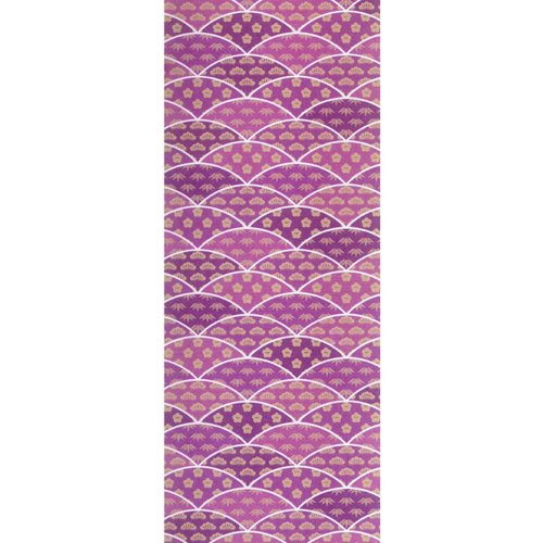 松竹梅シリーズ掛紙 藤(54.5×8cm) 九州紙工 [ケース販売]