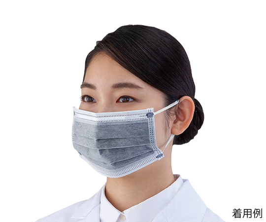 低発塵活性炭マスク（4層タイプ）　レギュラー　50枚入