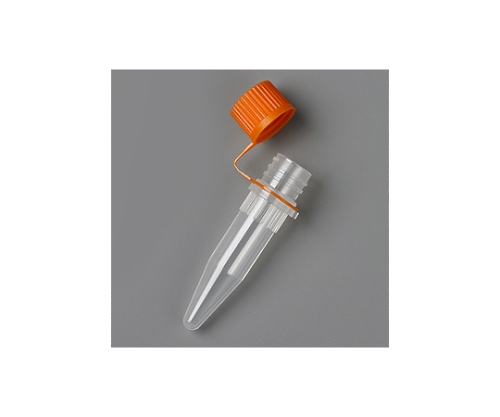 マイクロセントリフュージチューブスクリューキャップ 1.5mL 一体型キャップOリング付 1ケース（50個×10パック入）画像