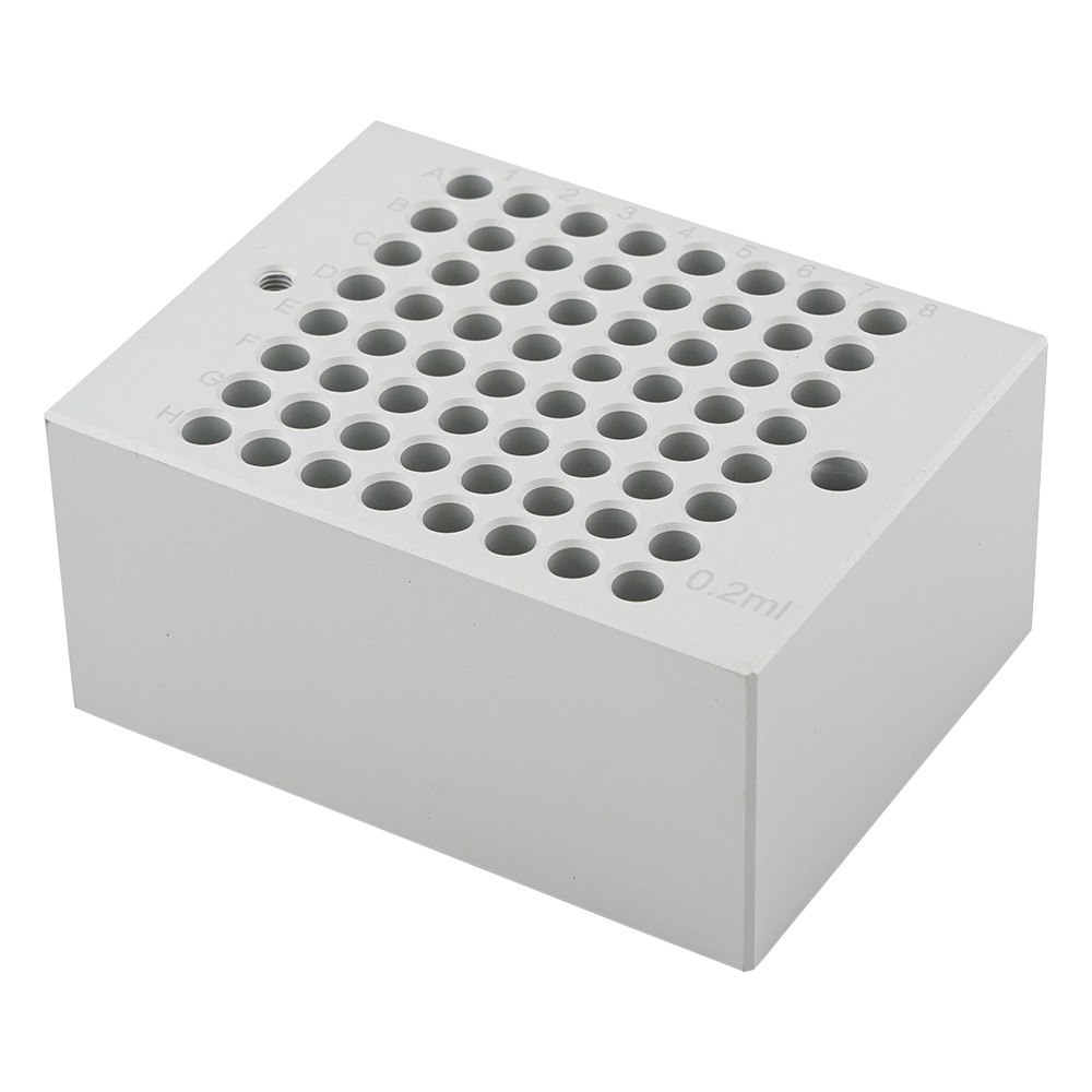 ドライバス(ビーズ・ウォーターバス兼用)用　ブロック　0.2mLPCRチューブ　64本用画像