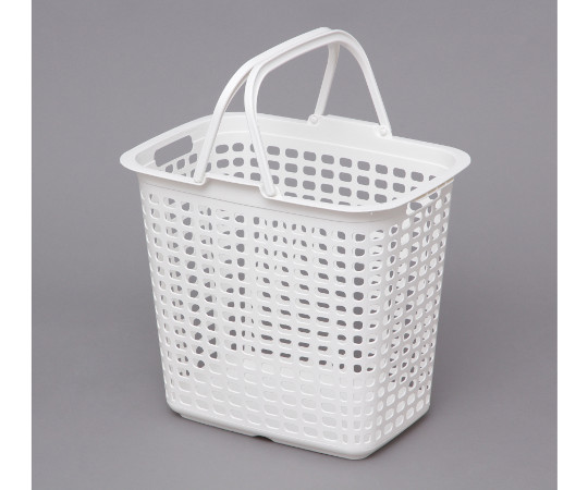 ランドリーバスケット　ピュアホワイト画像