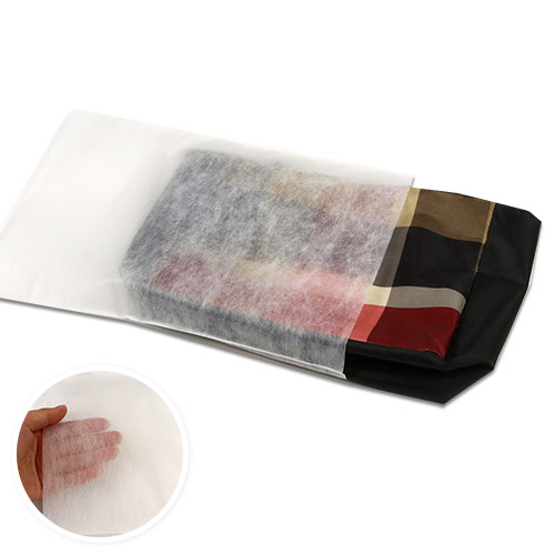 革製品や小物の発送に便利な不織布バッグ