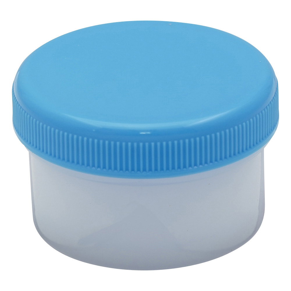 増量丸底プラツボ　未滅菌　24mL　青　100個入画像