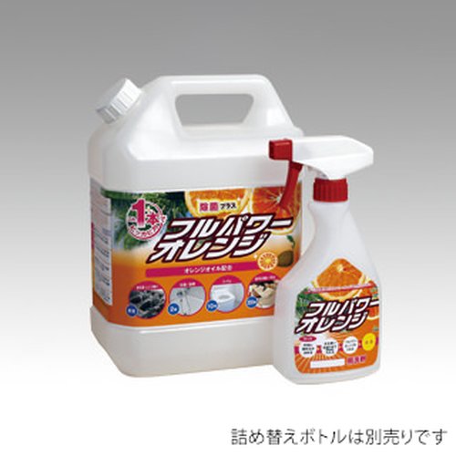 設備・機械用洗剤 フルパワーオレンジ4kg画像