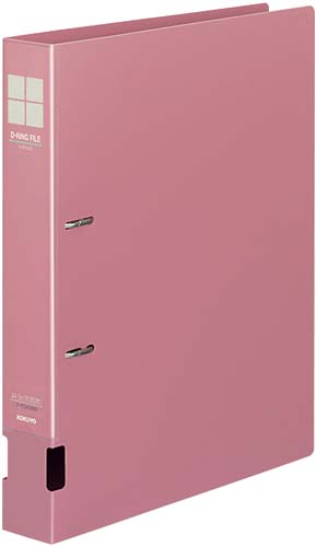ＤリングファイルＰＰ　桃Ａ４縦背幅４５ｍｍ　５冊画像