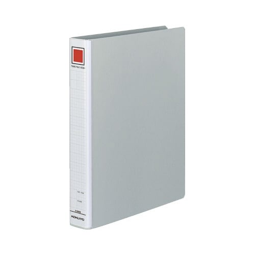 チューブファイル＜エコ＞銀Ａ４縦背幅４５ｍｍ３冊画像