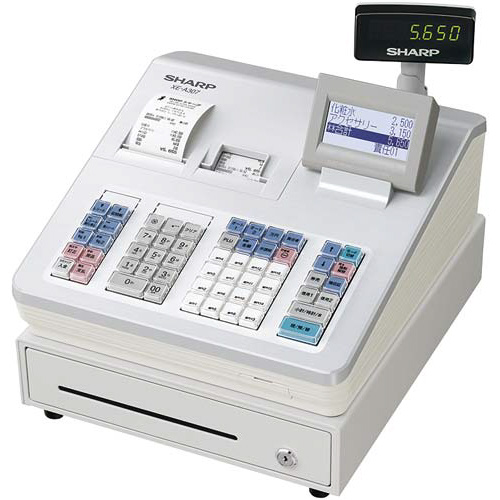 シャープ　レジスタ　ＸＥ－Ａ３０７－Ｗ　ホワイト画像