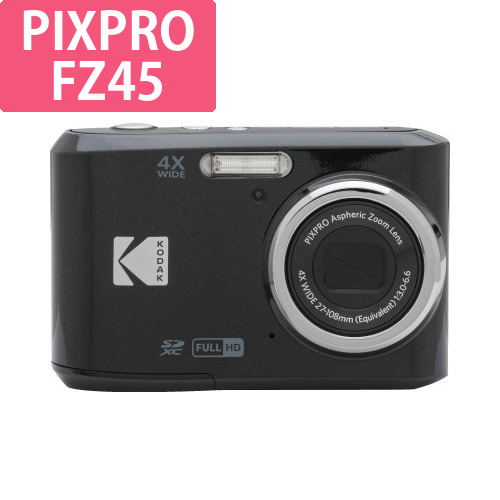 電池式コンパクトデジタルカメラFZ45BK画像