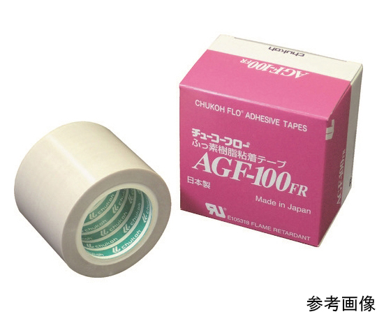 フッ素樹脂（テフロンPTFE製）ガラスクロス粘着テープ AGFー100FR 0.30t×50w×5m画像