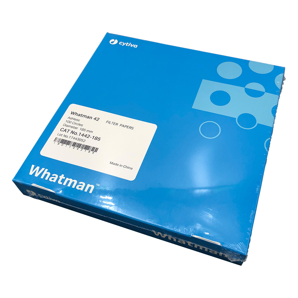 定量濾紙　円形No.42　18.5cm　100枚入画像