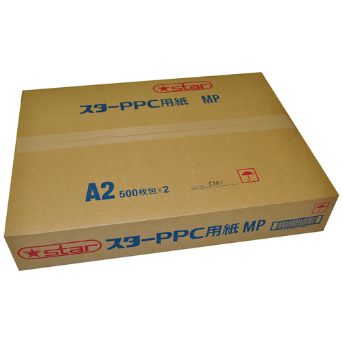 ｽﾀｰPPC用普通紙MP A2 1箱(1000枚:500枚×2冊)