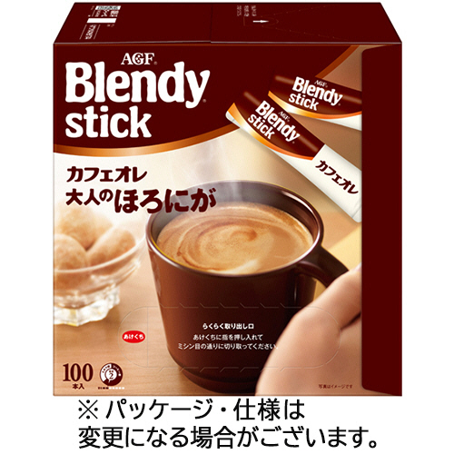 ﾌﾞﾚﾝﾃﾞｨ ｽﾃｨｯｸ ｶﾌｪｵﾚ 大人のほろにが 1ｾｯﾄ(300本:100本×3箱)画像