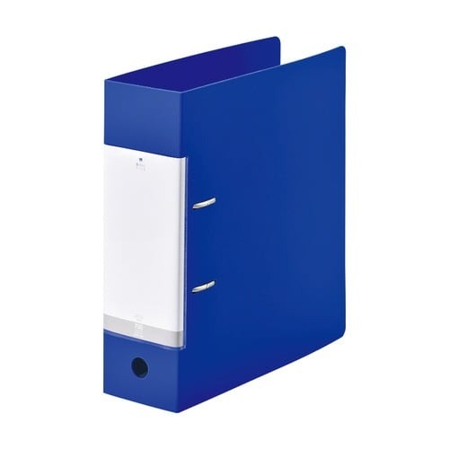 Ｄリング２穴ファイル　青Ａ４縦背幅８８ｍｍ画像