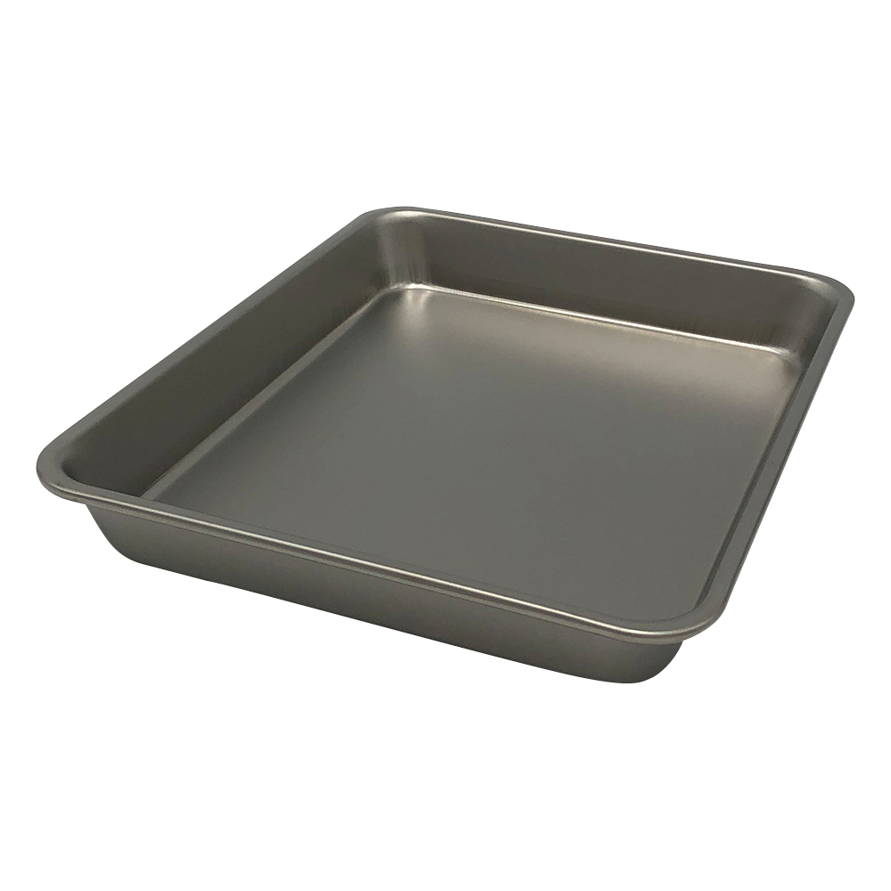 ステンレス角バット浅型　ツヤ消し仕様　21枚取画像