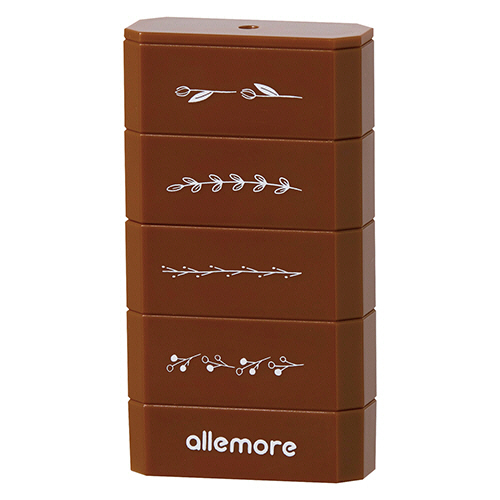 4連結ｽﾀﾝﾌﾟ nototo join(ﾉﾄﾄｼﾞｮｲﾝ) 植物 ﾌﾞﾗｳﾝ 1個画像