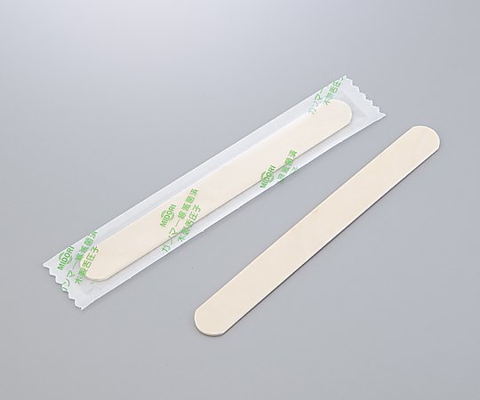 木製舌圧子[滅菌済] 大人用 17×150×2mm 200本入画像