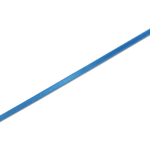 HEIKO シングルサテンリボン 6mm幅×20m巻 Rブルー画像
