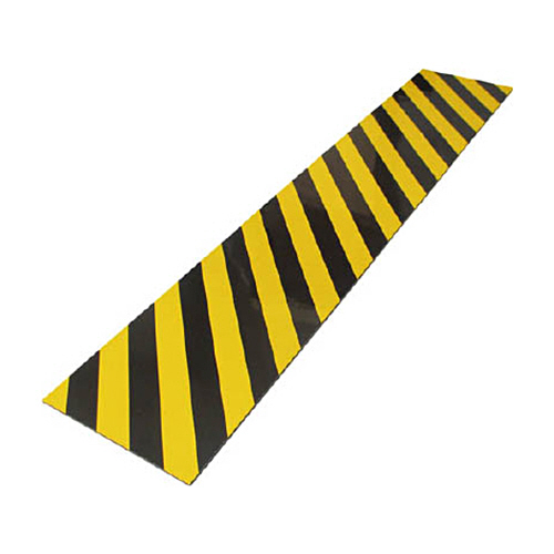 ｴﾙ日昌 反射ﾄﾗｸｯｼｮﾝ 8mm×200mm×1m 黄/黒 1枚画像