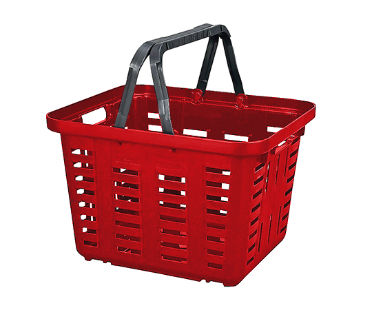 工具箱（スーパーバスケット）　レッド　370×320×245mm画像