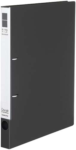 リングＦスリムスタイル濃灰Ａ４縦背幅２７ｍｍ　５冊画像
