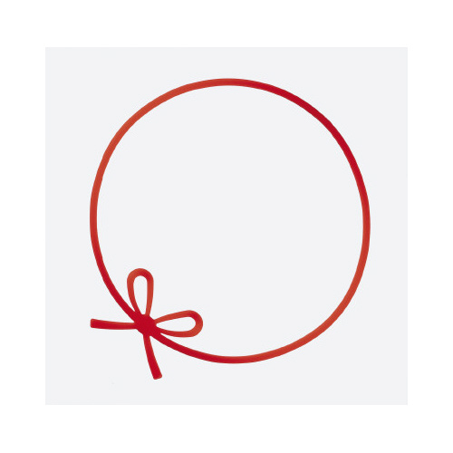 ゴムバンド＜和ごむ＞紅（あか）画像