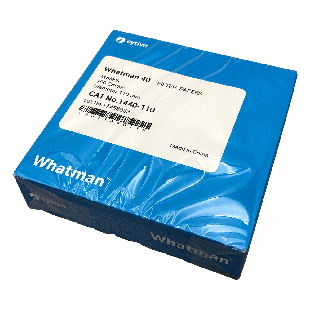 定量濾紙　円形No.40　11.0cm　100枚入画像