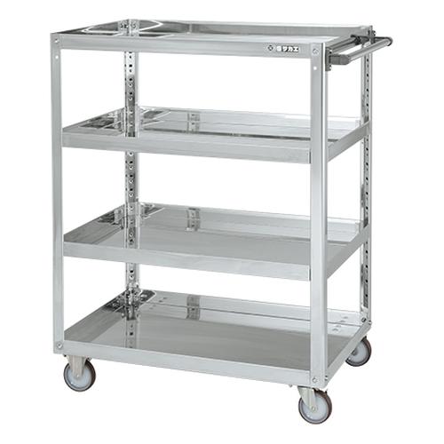 ステンレススーパーワゴン（プレート式）ＳＵＳ４３０　ＳＡＰ４－６０１１４ＮＵ画像