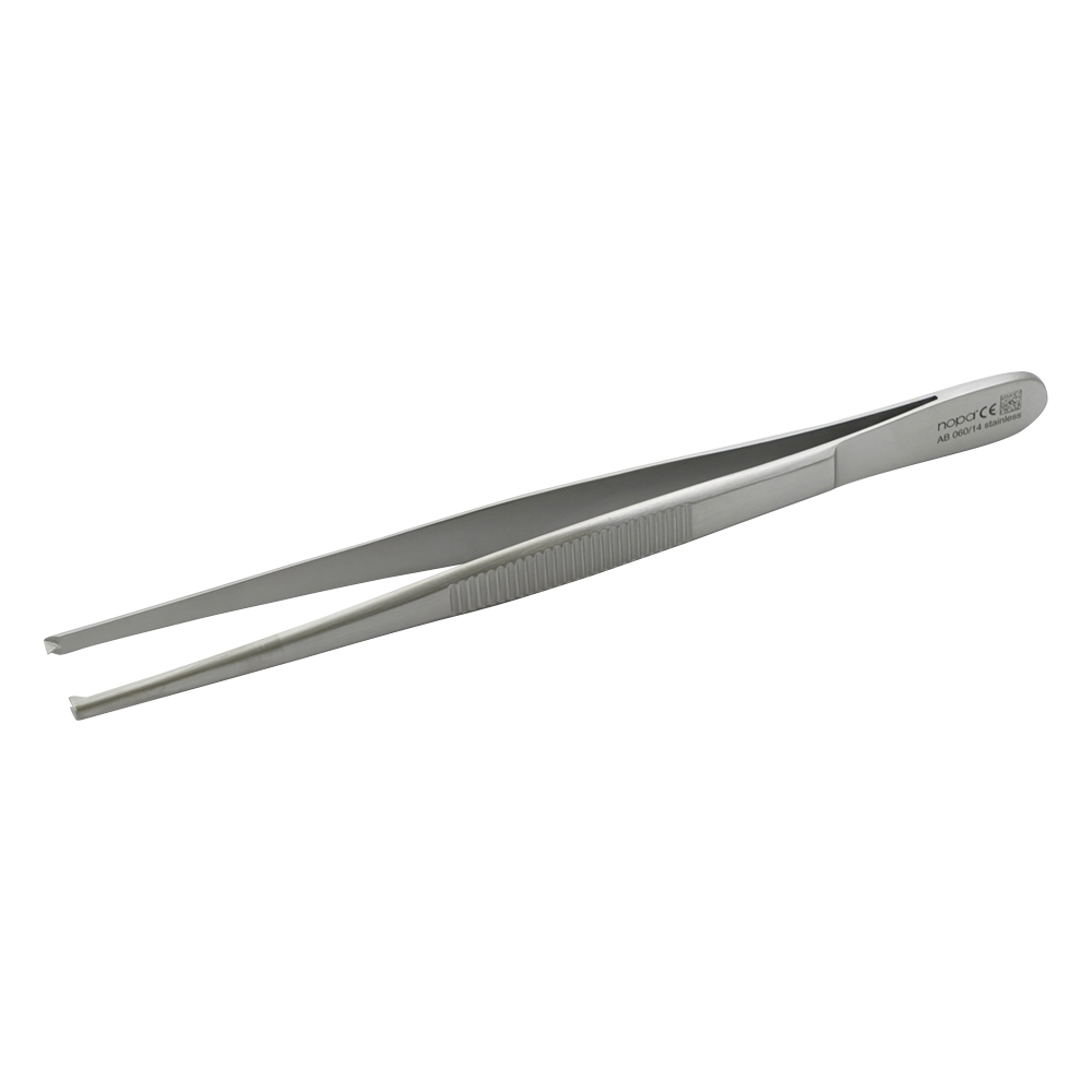 組織ピンセット　有鉤　1×2　爪　145mm画像