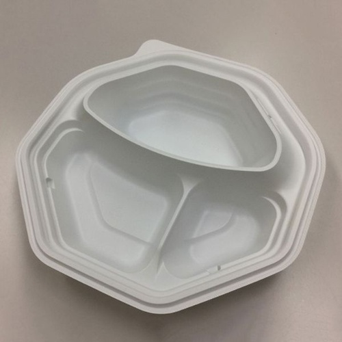 中央化学 カレー容器 CT キャリー 八角 24 W 本体画像