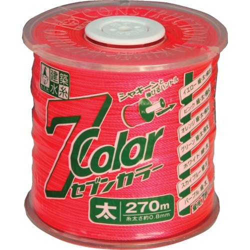 7COLOR　太　ピンク　270m　1個画像