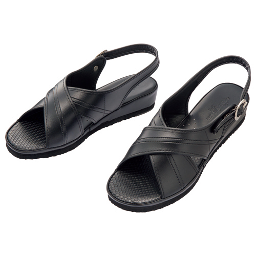 ｽﾀﾝﾀﾞｰﾄﾞｸﾛｽｻﾝﾀﾞﾙ 黒 Mｻｲｽﾞ 1足画像