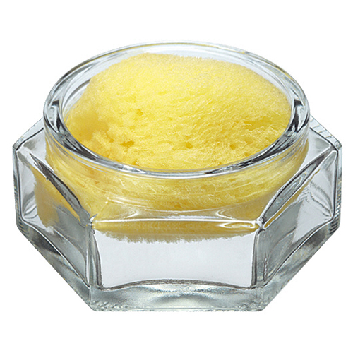 事務用海綿 ｶﾞﾗｽ容器付 1個画像