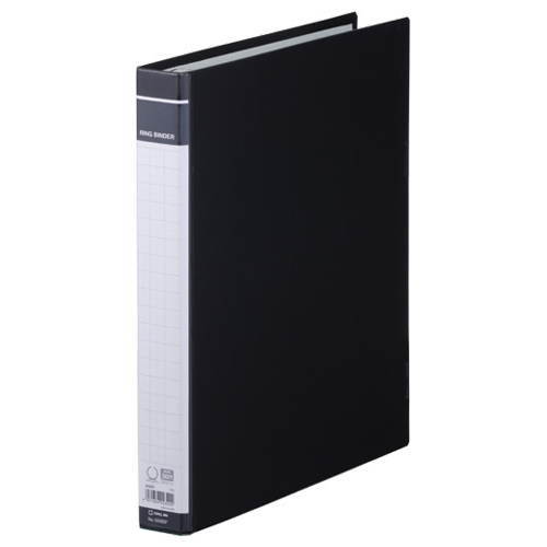 ﾘﾝｸﾞﾊﾞｲﾝﾀﾞｰBF A4ﾀﾃ 30穴 250枚収容 背幅42mm 黒 1ｾｯﾄ(10冊)画像