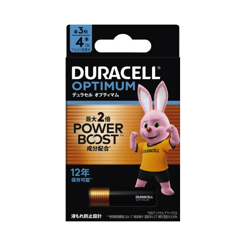 オプティマム　アルカリ乾電池単３　４本画像