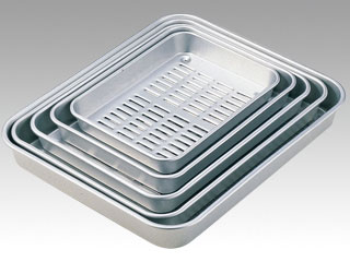 アルマイト 穴明バット 1号画像