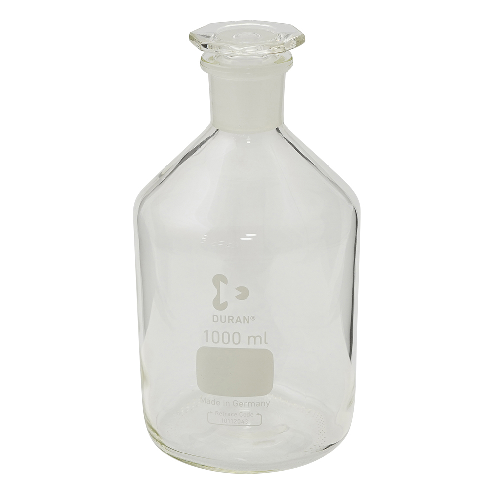 試薬瓶（栓付き）（デュラン(R)）　白　1000mL画像
