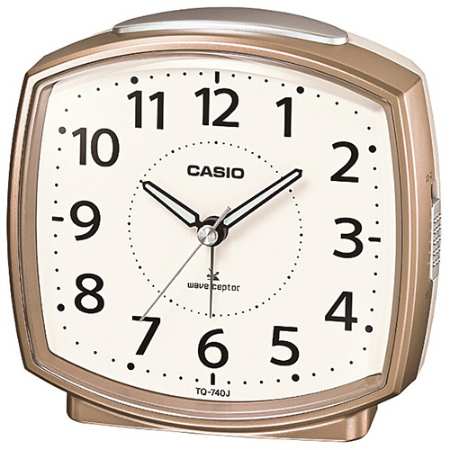 電波置時計 ｼｬﾝﾊﾟﾝｺﾞｰﾙﾄﾞ 1台画像