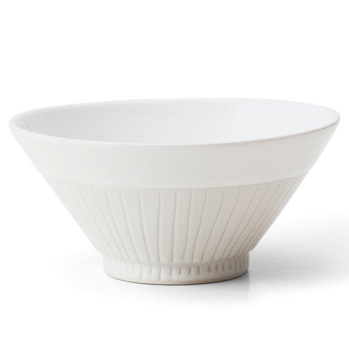 飯碗 13cm Craft Line クラフトライン 磁器 ホワイト画像
