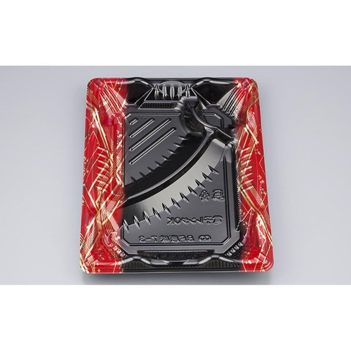 シーピー化成 弁当容器 BF恵味7-3 フレーム赤 本体(N)画像