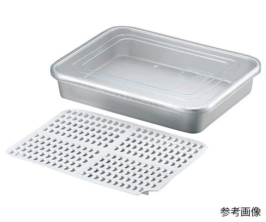 アルマイト冷凍ケース(スノコ付)
